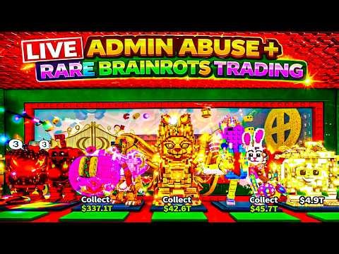 Admin Abuse + Tacos Tuesday Live (Steal a Brainrot) #stealabrainrot #roblox #livestream
