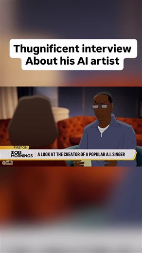 #gayleking interviews Thugnificent about his #ai Artist #boondocks Full video on my YouTube link in bio Gayle king voiced by: @drizzbrwbeauty Thugnificent voiced by: @nateisnothome | Justinrichburg