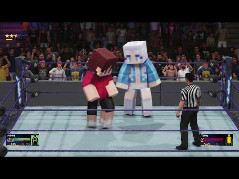Techy vs Ashley in Minecraft!