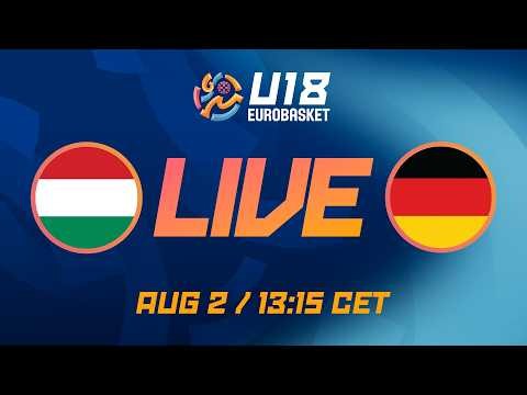 Group Phase | Hungary v Germany | Full Basketball Game | FIBA U18 Women's EuroBasket 2026