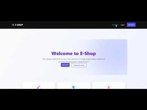 Full Stack E Commerce Website using Spring Boot & React 🛒🚀