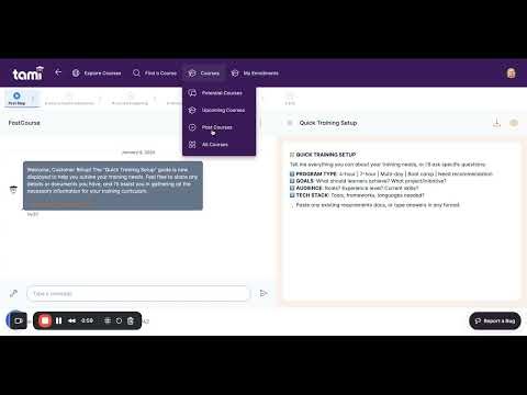 Exciting Updates on TryTami's Training Management Software