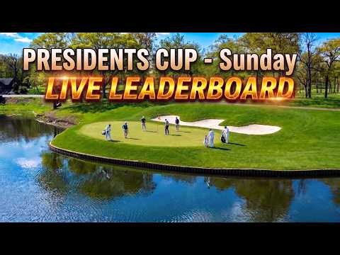 PRESIDENTS CUP 2026 | Live Leaderboard Stream PGA Tour | SUNDAY