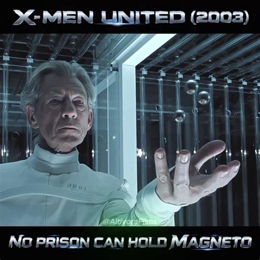 MAGNETO'S BRUTAL PRISON ESCAPE! 🧲🔥 No Prison Can Hold Him | X2: X-Men United (2003) #AltivoraFilms