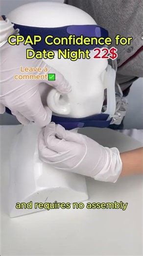 MemoryMold One-Piece – Self-Contouring Headgear with Shape Memory Technology