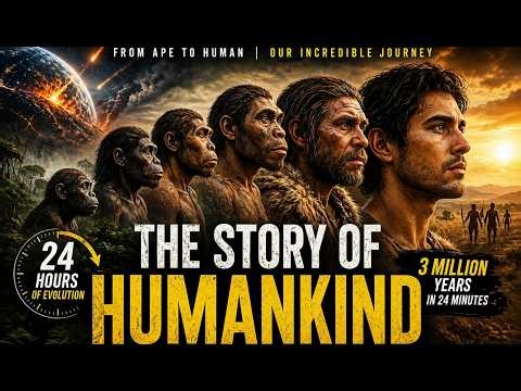 The Story of Humankind in 24 Minutes (Full Evolution Timeline)