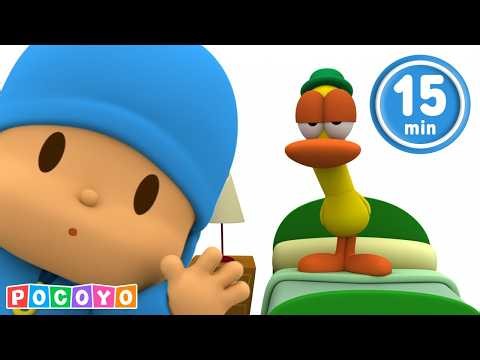Pocoyo 🇦🇪 - القناة الرسمية - هل هذه أفضل غرفة نوم لبوكويو؟ 🛏️ [15 دقيقة] رسوم متحركة للأطفال