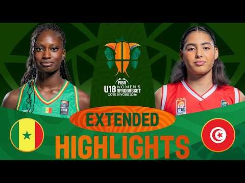 Senegal 🇸🇳 v Tunisia 🇹🇳 | Extended Highlights | FIBA U18 Women's AfroBasket 2026