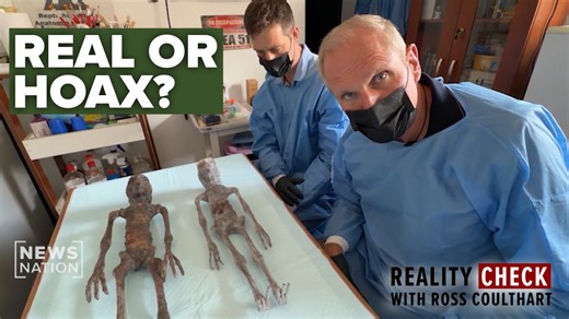Mummy mystery: UFO proof or hoax? Ross Coulthart investigates | Reality Check