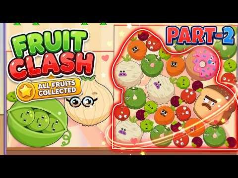 ⭐ Fruit Clash 🍉🍎🍓🍒🍊🍍🍌🥭🥬🍐🫛🌽⭐ Last Fruit 🍑 Fusion #games #music #denzelwashington #gamer #viral #fyp