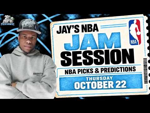 NBA Picks Thursday 10/22/26 | Jay's NBA Jam Session