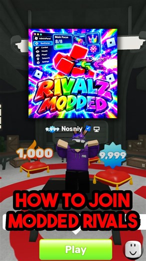 How to Play MODDED RIVALS UNBANNED + ALL AGES.. (Rauls Rivals Modded) #roblox #rivals #robloxrivals