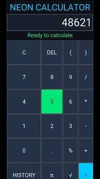Build a Modern Neon GUI Calculator in Python (Tkinter + Safe AST Eval)