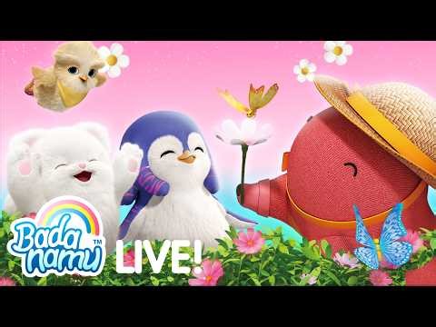 LIVE! 🌸 Spring Super Hits Marathon! Kids Music, Stories - Badanamu Nursery Rhymes, ABC & Kids Songs