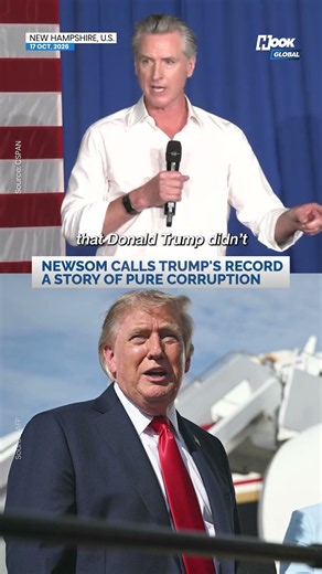 Gavin Newsom Blasts Trump Over Record Of Unprecedented Corruption