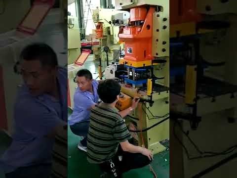 JH21 power press punching machine metal parts automatic punch press stamping line