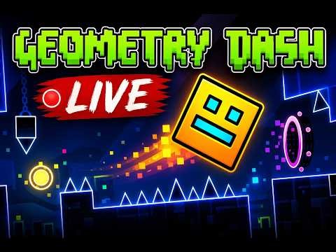 Geometry Dash Gameplay LIVE | No Commentary
