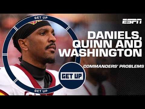 COMMANDERS CONFUSION?! 😧 Dissecting Washington's issues vs. the 49ers on MNF | Get Up