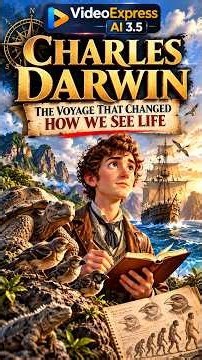 🌎 CHARLES DARWIN: THE VOYAGE THAT CHANGED HOW WE SEE LIFE