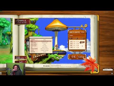 COMPLETE BEGINNER PLAYING MAPLESTORY