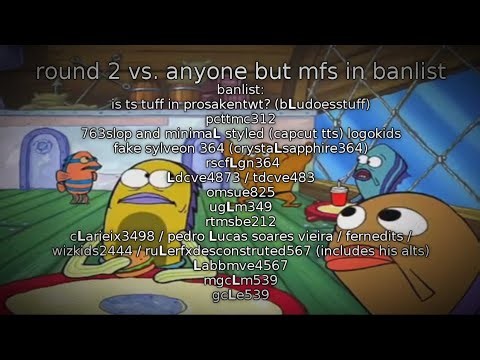 (RETAKE) Gold Team Rules! Csupo Effects Match | Round 2 vs. anyone but mfs in the banlist (2/25)