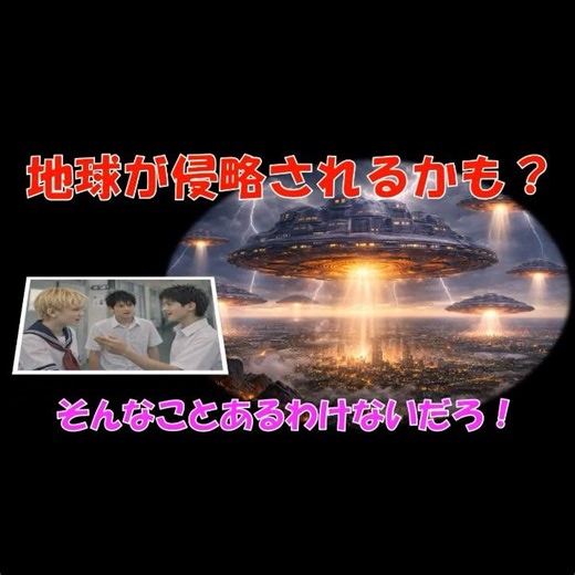 地球が侵略されるかも？【2029 そんなことあるわけないだろ！】#shorts #カリンとラーヤ #alien #invasion #地球侵略 #宇宙人 #バックトゥザフューチャー #タイムトラベル