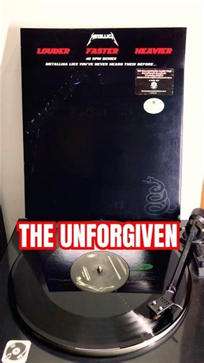 Metallica - The Unforgiven (1991; 2008 4x12" 45RPM) | Vinyl Preview #heavymetal