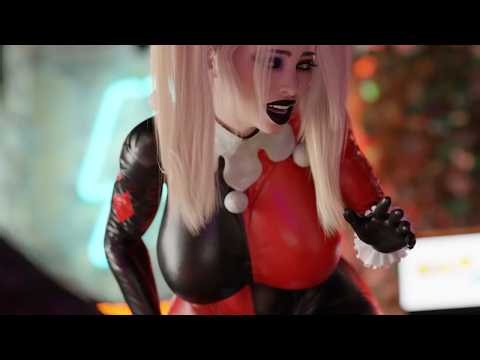 Harley quinn punishes Kitty
