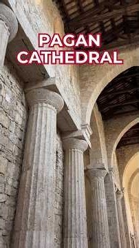 Ancient Greek temple converted into a Christian church