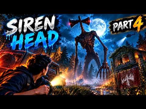 😱 SIREN HEAD PART 4 🔥 The Monster Returns! Scary Horror Survival | 4K Cinematic