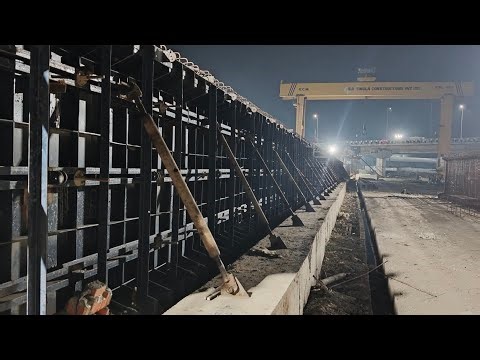 Prestressed Pre Tensioning I-GIRDER casting yard