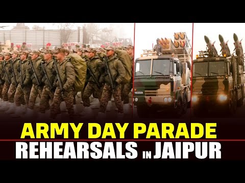 Rehearsals for the 78th Army Day Parade in Jaipur |Rajasthan |Indian Army |Op Sindoor