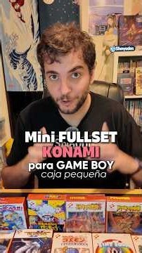 FULL SET KONAMI GAME BOY! Os lo muestro 😍