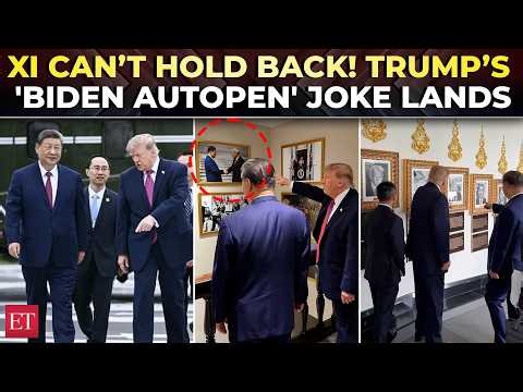 'This is the autopen... It's Biden': Xi breaks into rare laughter as Trump mocks former US President