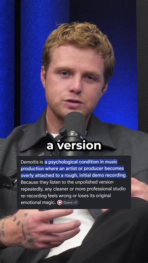 Alex Warren Reveals What Demoitis is in Music #alexwarren #songwriting #demo #musicproducer #popmusic @Alex Warren