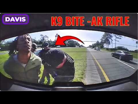 Florida Trooper Traffic Stop Turns Into 100MPH Pursuit, K9 Deployment & Weapons Discovery
