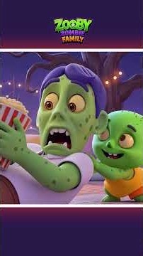Spooky Zombies In The Bed Watching A Movie #shorts #halloween
