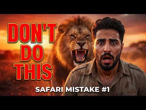 I Almost Died on Safari | Don't Make This Mistake | safari gone wrong | man vs wild | close call .