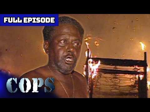 COPS Classic: THE BURNING BED | Full Episode | COPS TV SHOW