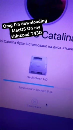 MacOS Catalina on my ThinkPad T430