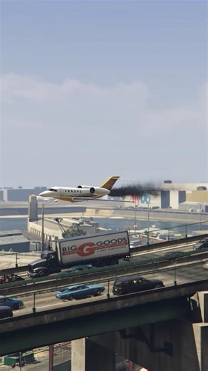 Burning Plane Loses Control Crashes During Forced Landing