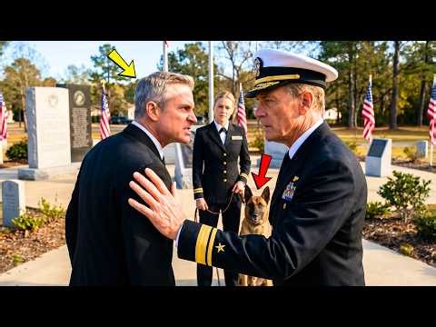 “Get That Mutt Out Of Here" My Navy FIL Hissed At Memorial—His Admiral Said 4 Words That Froze Him