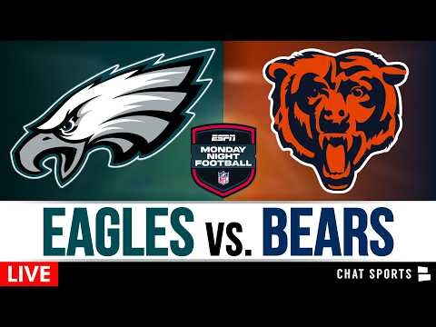 Eagles vs. Bears Live Streaming Scoreboard, Play-By-Play, Highlights, Stats | NFL MNF On ESPN Stream