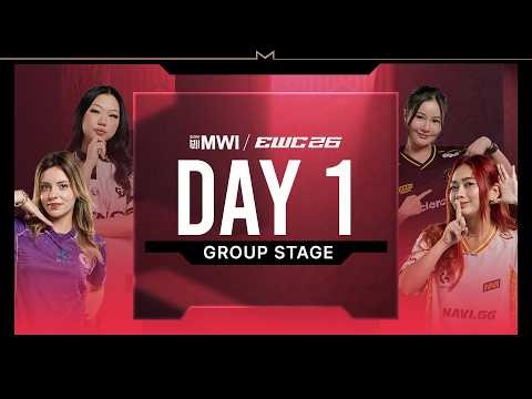 🔴 LIVE | DAY 1 | MLBB MWI at EWC26 Group Stage | (ENG)