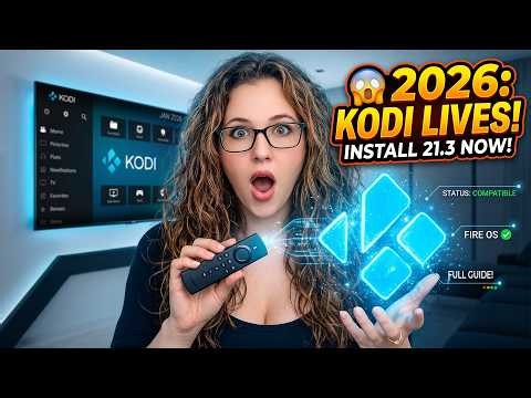 😱 Kodi STILL Works on Firestick in 2026… Install 21.3 Now!