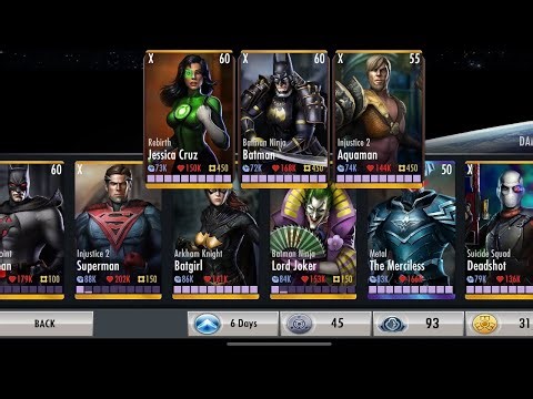 Hardest matches and phantom missions completed in injustice gods among us mobile gameplay