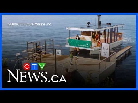 Autonomous electric water taxi to be tested in Victoria's Inner Harbour