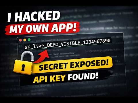 I Extracted a Secret from My iOS App in 2 Minutes (Don’t Make This Mistake)