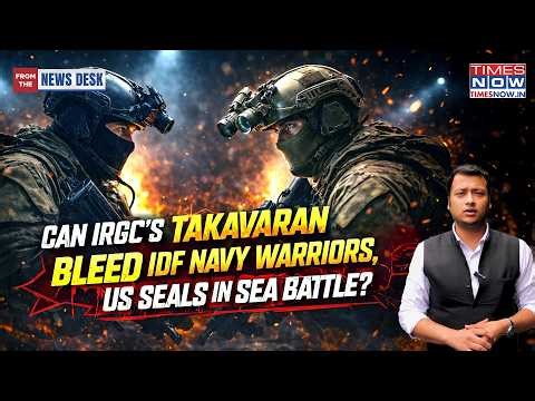 US NAVY SEALS, IDF's Shayetet 13 Vs IRGC's TAKAVARAN Special Unit Showdown: War In Rough Seas Next?