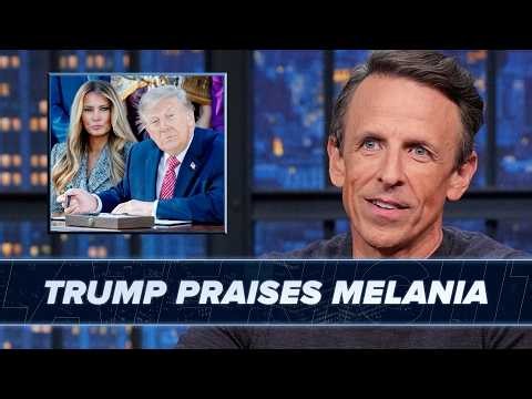 Trump Praises First Lady Melania While Addressing Women's Health Care